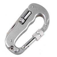 Multifunctionele vouwen veiligheid zelfverdediging vouwen zag karabijnhaak opknoping gesp wild Survival apparatuur - thumbnail