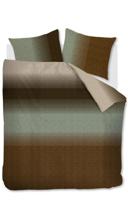 Beddinghouse Beddinghouse Duco Dekbedovertrek Olijfgroen 200 x 200/220 cm + 2x 60 x 70 cm - thumbnail