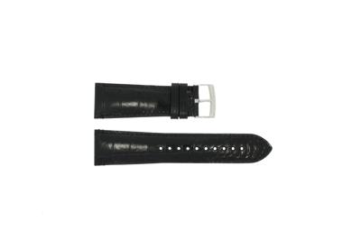 Horlogeband Armani AR0263 / AR8004 / AR8006 Leder Zwart 24mm Horlogeband Armani AR0263 / AR8004 / AR8006 Leder Zwart 24mm