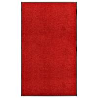 Deurmat wasbaar 90x150 cm rood - thumbnail