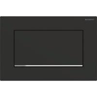 Geberit Drukplaat Sigma 10 Square SF Mat Zwart - thumbnail