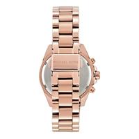 Michael Kors Dames Bradshaw mini Rosegoudkleurig chronograaf horloge MK5799 - thumbnail