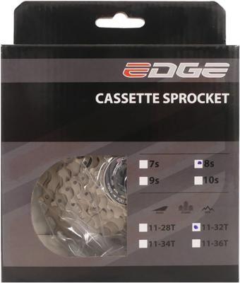 Edge cassette 8 speed cs-m5008 11-32t zilver