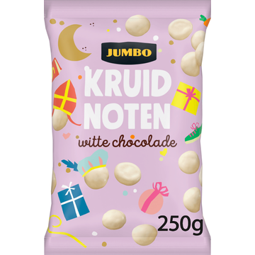 Jumbo Kruidnoten Witte Chocolade 250 g