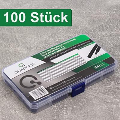 Quadrios 201711CA003 Krimpkous assortiment Zwart Krimpverhouding:3:1 1 set(s) Quadrios 201711CA003 Krimpkous assortiment Zwart Krimpverhouding:3:1 1 set(s)