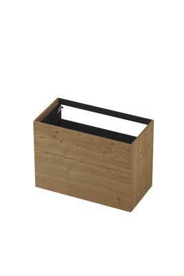 INK - Onderkast 2 Laden Push To Bestaande Uit: - 900x450x650 Mm - Natur Fineer