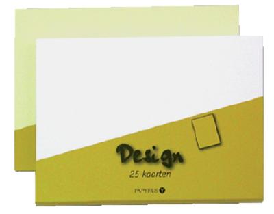 Enkele kaart Papyrus Envelpack Design A6 105x148mm wit 894426 set van 25 Enkele kaart Papyrus Envelpack Design A6 105x148mm wit 894426 set van 25