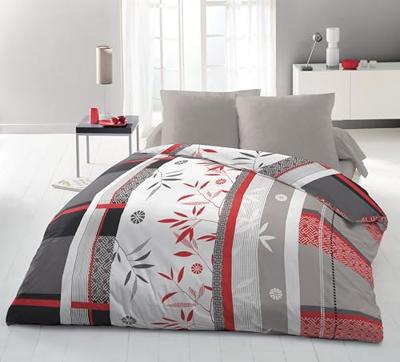 Dekbedovertrek set HOME LINGE PASSION Blauw Wit rouge 240 x 260 cm Bed van 180/200 3 Onderdelen