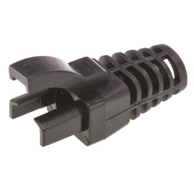 MH Connectors RJ45 KNIKBESCHERMING MHRJ45SRI-BK MHRJ45SRI-BK Zwart 1 stuk(s)