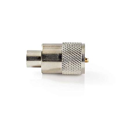 Nedis PL259-Connector | Male | Soldeer | 6.0 mm | Zilver | 25 Stuks | 1 stuks - CSVC43900ME CSVC43900ME