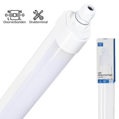 LED's Light TL armatuur met Strip - Koppelbaar tot 15 lampen- 46W 150cm 5520lm 4000K