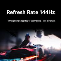LG 27GR93U-B 27 Ultra HD 144Hz IPS monitor - thumbnail