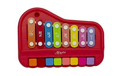 Intro Music xylofoon met piano rood