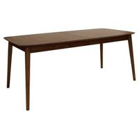 Sohome Uitschuifbare Eettafel 'Montreux' Walnoot, 180-219 x 90cm - thumbnail