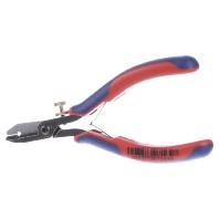 Knipex Elektronica-afstripschaar met meer-componentengrepen 130 mm - 1182130 - thumbnail