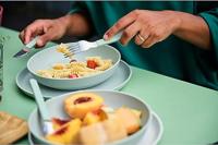 Mepal bestekset silueta 3 delig nordic white - thumbnail