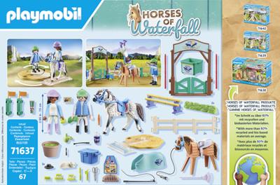PLAYMOBIL 71637 Paarden van de Waterval Rijbaan, 67 onderdelen, vanaf 5 jaar - thumbnail