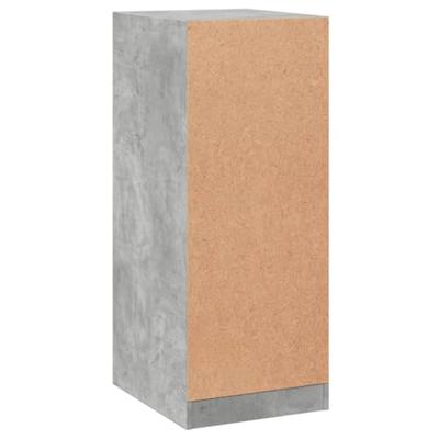 VidaXL Kledingkast 48x41x102 cm bewerkt hout betongrijs