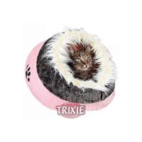 TRIXIE KATTENMAND IGLO MINOU ROZE / GRIJS 36X26X41 CM - thumbnail