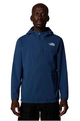 The North Face Nimble Hoodie Softshell Jas Heren Shady Blue XL The North Face Nimble Hoodie Softshell Jas Heren Shady Blue XL