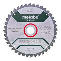 Metabo PRECISION CUT WOOD CLASSIC 628653000 Cirkelzaagblad 216 x 30 x 1.6 mm Aantal tanden: 30 1 stuk(s) - thumbnail