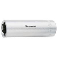 Promat/Tecwerk Dopsleutelbit | 1/2 inch 6-kant | sleutelwijdte 10 mm | lengte 77 mm - 4000821237 - thumbnail