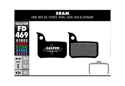 Galfer bike standard disc pads for sram