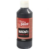 Creativ Company Magneetverf, zwart, 250 ml/ 1 fles - thumbnail