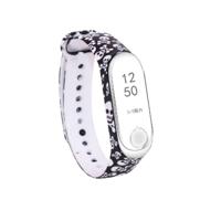 Siliconen schilderij polsband horloge band voor Xiaomi mi band 3 & 4 - thumbnail