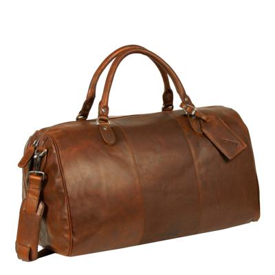 Justified Justified Bags Max Cognac 41L Duffel Weekendtas Justified Justified Bags Max Cognac 41L Duffel Weekendtas