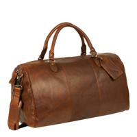 Justified Justified Bags Max Cognac 41L Duffel Weekendtas - thumbnail