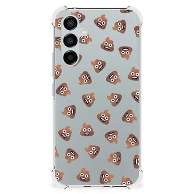 Doorzichtige Silicone Hoesje voor Samsung Galaxy A54 Poep Emojis Doorzichtige Silicone Hoesje voor Samsung Galaxy A54 Poep Emojis