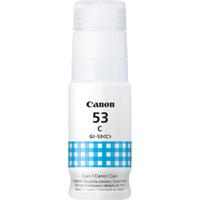 Inktfles - Canon - GI -53C - Cyaan - Pixma G650 en G550 compatibiliteit - (4673C001) - thumbnail