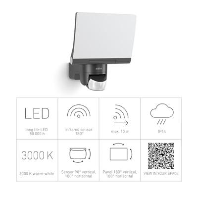Steinel Led schijnwerperXled Home 2 XL antraciet - 30056 - thumbnail