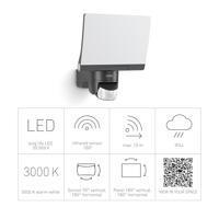 Steinel LED STRAHLER XLED HOME 2 XL S ANT V2 030056 LED-buitenschijnwerper met bewegingsmelder Energielabel: E (A - G) 19.3 W Lichtkleur (naam): Warmwit - thumbnail