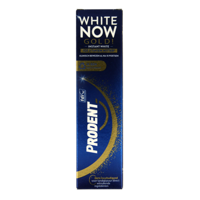 Tandpasta white now gold 75 Milliliter