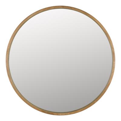 Dutchbone Ronde Spiegel 'Caroun' Bamboe, 80cm