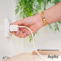 Aqiila W1 USB-oplader 20 W 1x USB-C Wit Binnen - thumbnail
