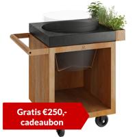 OFYR | Kamado Table Corten 65 PRO | Concrete BGE - thumbnail