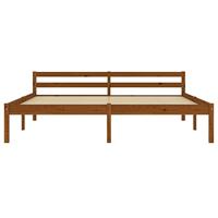 Bedframe massief grenenhout honingbruin 180x200 cm - thumbnail