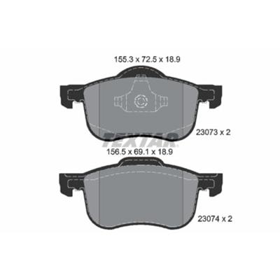 Remblokken set 2307303 Remblokken set 2307303