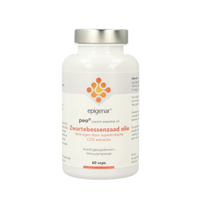 Epigenar Zwarte bessenzaadolie (parent oil) 60 Vegetarische capsules