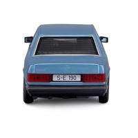 Bburago Mercedes 190E 1987, blau 1:24 Auto - thumbnail