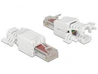 DeLOCK RJ45 plug Cat.6 UTP toolfree stekker - thumbnail