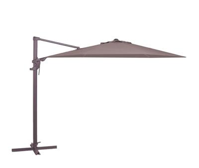 Zweefparasol Monaco flex Zijwaarts Kantelbaar 330 cm Polyester taupe zonwering Madison - Madison