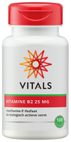 Vitals Vitamine B2 25mg Capsules - thumbnail