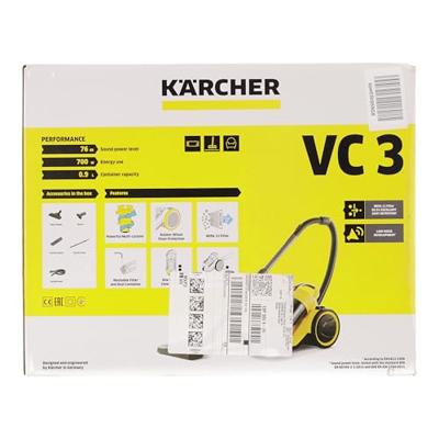 Kärcher VC 3 700 W Cilinderstofzuiger Droog Zakloos 0,6 l