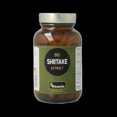 Hanoju Shiitake extract bio 60 Vegetarische capsules