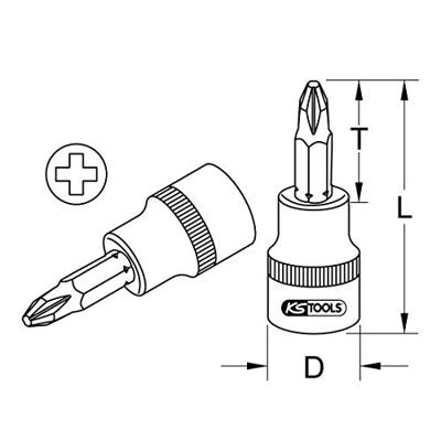 KS Tools 9181469 9181469 Verwisselbare kop