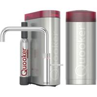 Quooker Fusion Square Keukenkraan Set - Kokend Warm- en Koud Water - Chroom - Inclusief COMBI+ Reservoir & CUBE - Direct Gekoeld Bruisend Water - thumbnail